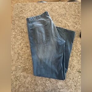 Calvin Klein Blue Straight Jeans Classic Style